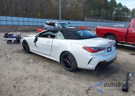 2023 BMW M440I из США, поврежденный, VIN WBA53AT07PCL86744